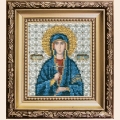 Набор для вышивания бисером ЧАРИВНА МИТЬ "Икона святой мученицы Зои"